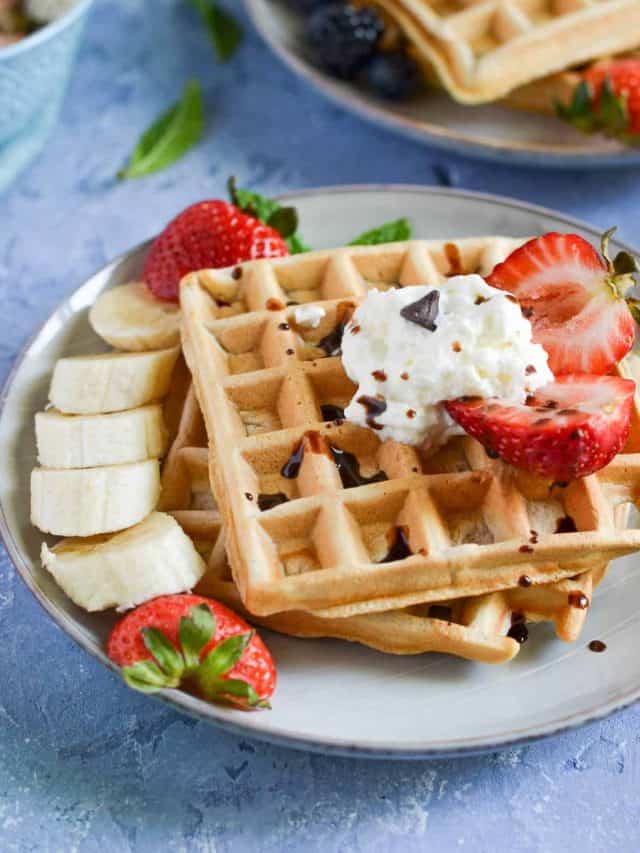 Protein Waffles Fit Meal Ideas