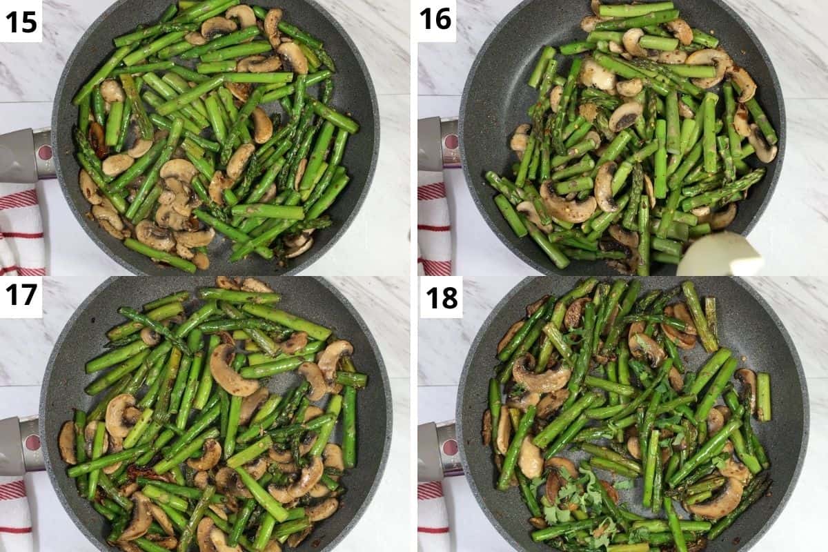 Cook for another 5-6 minutes to get tender yet crunchy veggies